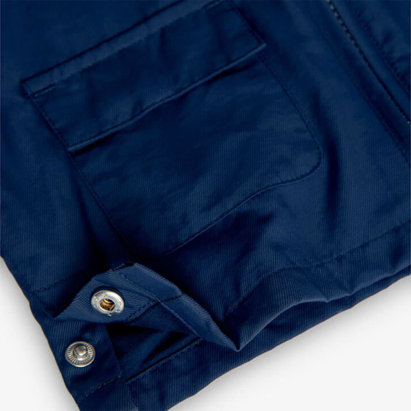 Boboli Technical Fabric Parka Blå 4 Years