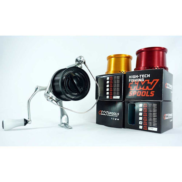 Mvspools Top Range Conic Reservespole Mv1 Blå T2