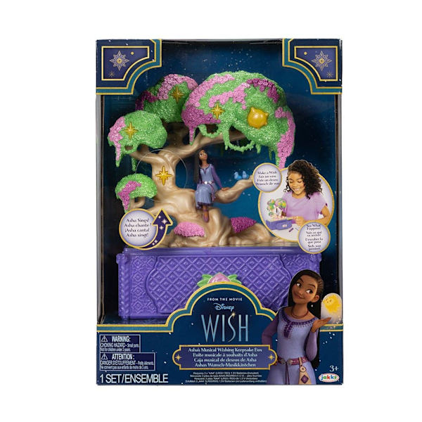 Disney Figur Asha Musical Jewelry Box With Functions With Accessories
