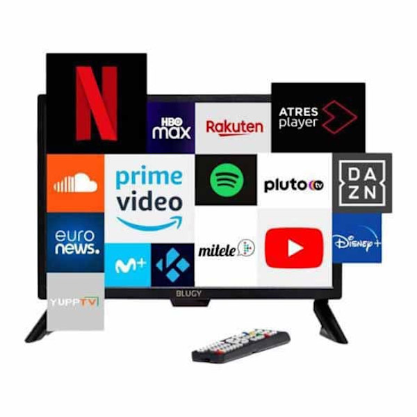 Blugy Pixels Fjernsyn Smart 21.5´´ Led Hd 12v 1920x1080 Transparent
