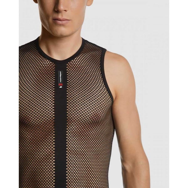 Assos Skin Superléger Ærmeløs Baselayer Sort I Mand