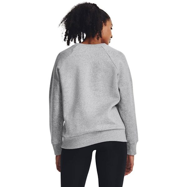 Under Armour Tröja Rival Fleece Crew Grå XS Kvinna