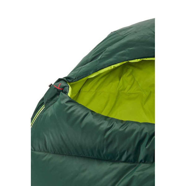 Nordisk Tension 500 Sovsäck Grönt Short / Left Zipper