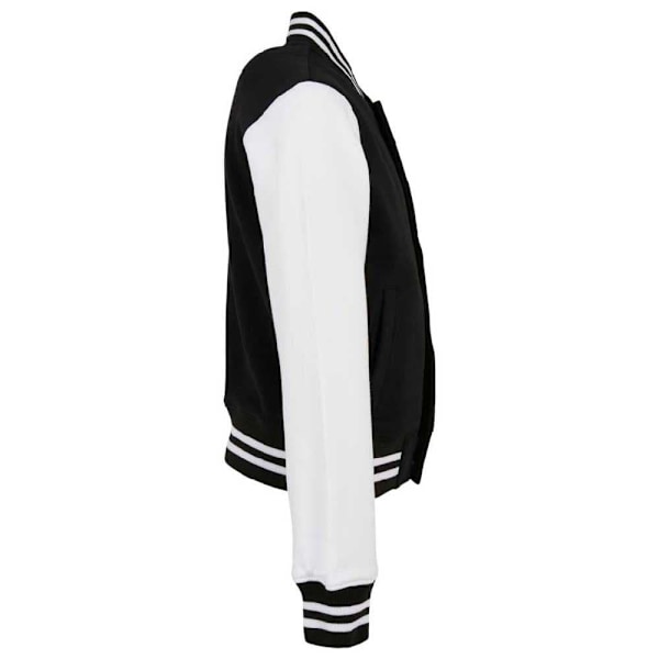Build Your Brand Jakke Organic Sweat College Sort 146-152 Mand