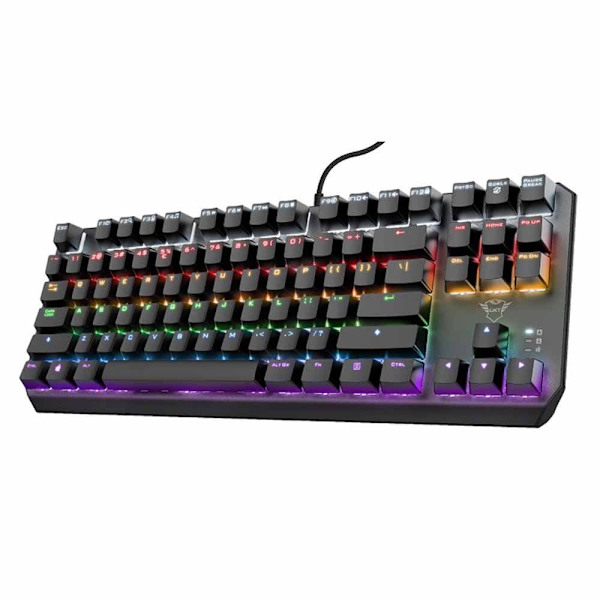Trust Pelin Mekaaninen Näppäimistö Gxt 834 Musta UK QWERTY musta