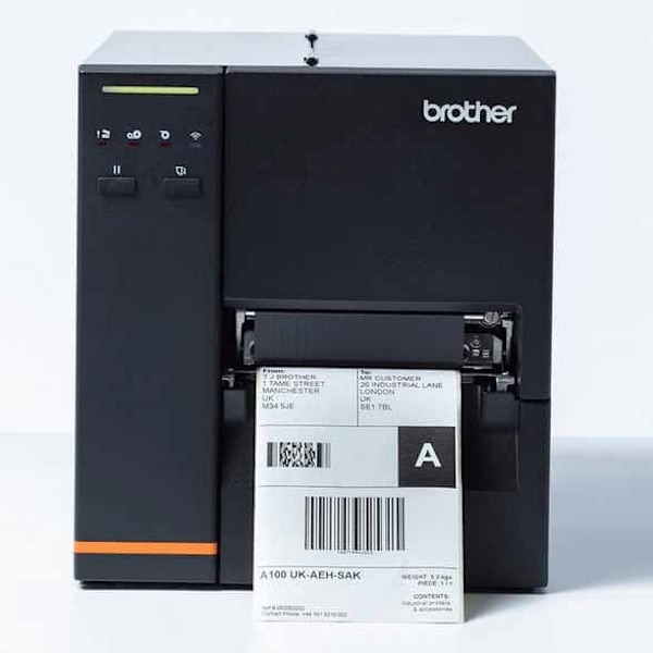 Brother Etiketprinter Tj-4020tn Sort One Size / EU Plug