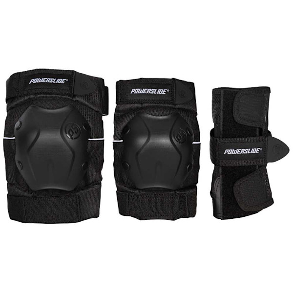 Powerslide Skyddsset Standard Set Svart M