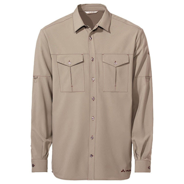 Vaude Lang ærmet Skjorte Rosemoor Ii Beige 3XL Mand