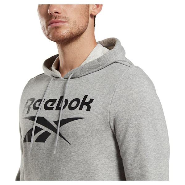 Reebok Huppari Identity French Terry Vector Pullover Harmaa M Mies
