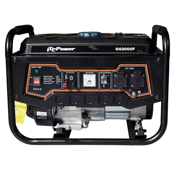 Itcpower 2800w Bensiinikäyttöinen Sähkögeneraattori