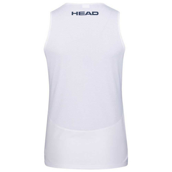 Head Racket Ärmlös T-shirt Performance Vit XS Kvinna