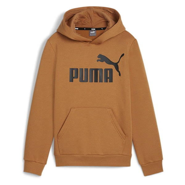 Puma Ess Big Logo Hættetrøje Brun 7-8 Years Dreng