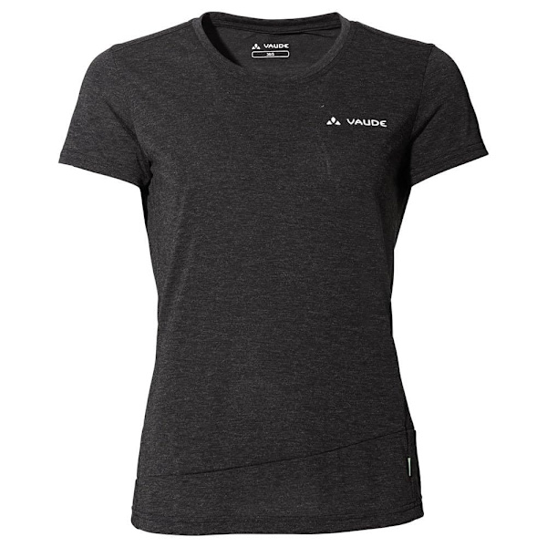 Vaude Sveit T-shirt Med Korte ærmer Sort 40 Kvinde