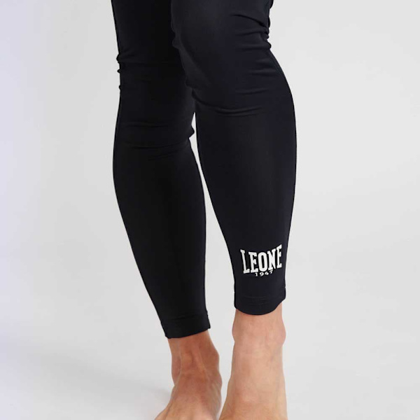 Leone1947 Leggings Flag Sort M Kvinde