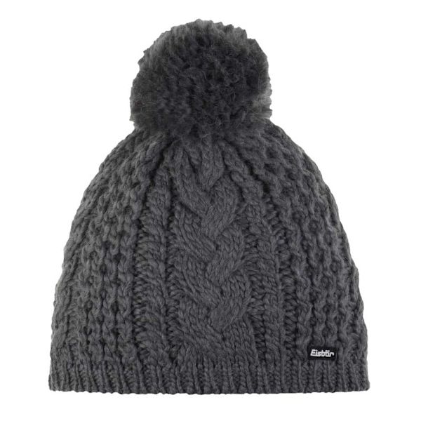 Eisbar Afra Pompon MÜ Beanie Grå  Mand