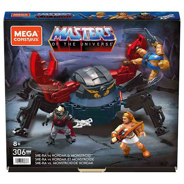 Mega Construx Hun Ra Vs Og Monstroid Attack Vehicle Byggesæt Byggelegetøj Til Børn Hordak Flerfarvet 8 Years