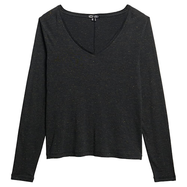 Superdry W6012097a Pitkähihainen T-paita Musta M Nainen