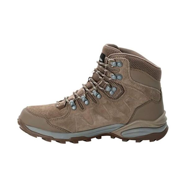 Jack Wolfskin Refugio Texapore Mid Vandrestøvler Brun EU 42 Kvinde