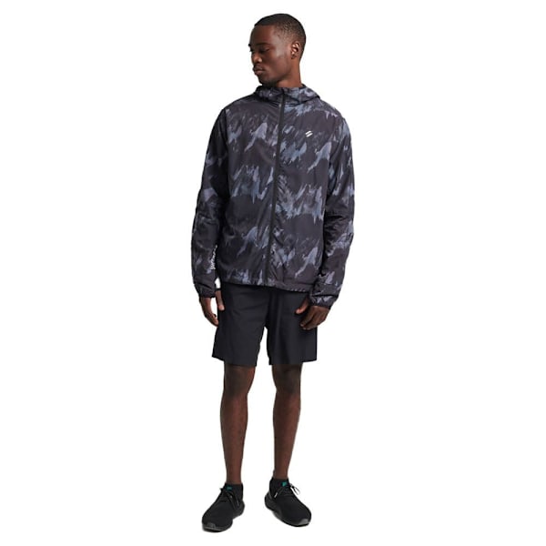 Superdry Takki Run Harmaa XL Mies