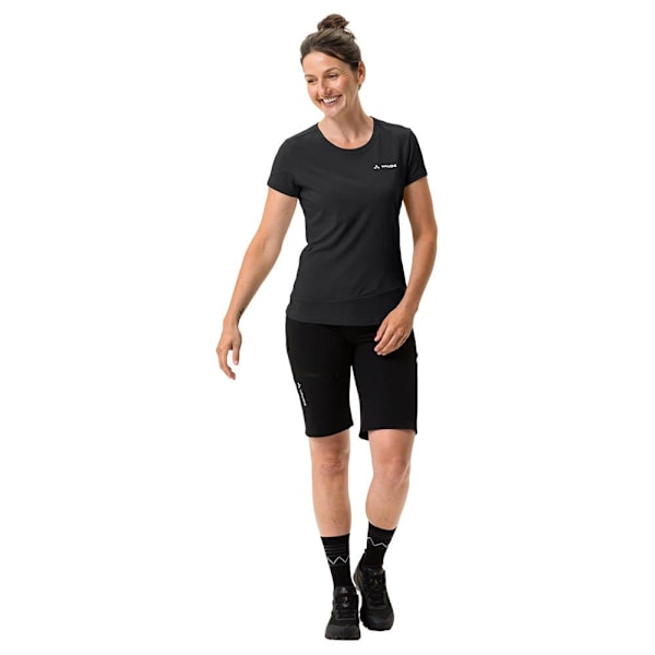 Vaude Sveit T-shirt Med Korte ærmer Sort 40 Kvinde