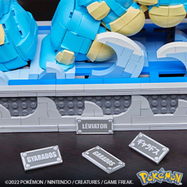 Mega Pokémon Kinetic Gyarados Flerfärgad