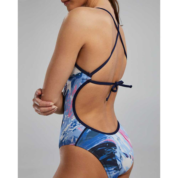 Tyr Badedragt Crosscut Tiebak Transt  26 Kvinde
