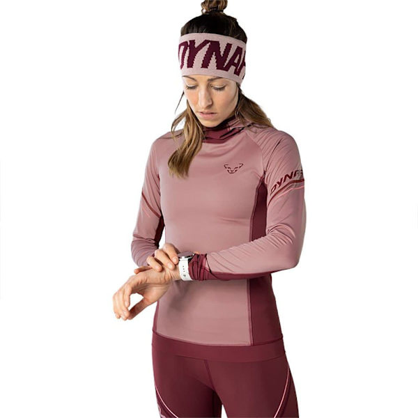 Dynafit Langærmet T-shirt Alpine Rosa L Kvinde