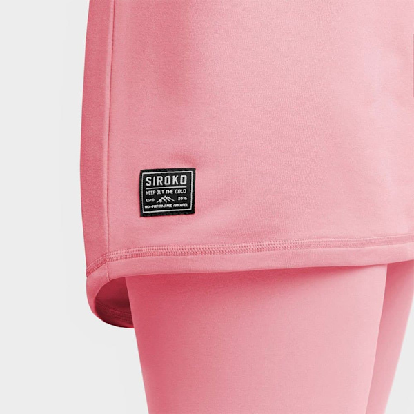 Siroko Slush Langærmet Baselayer Rosa M Kvinde