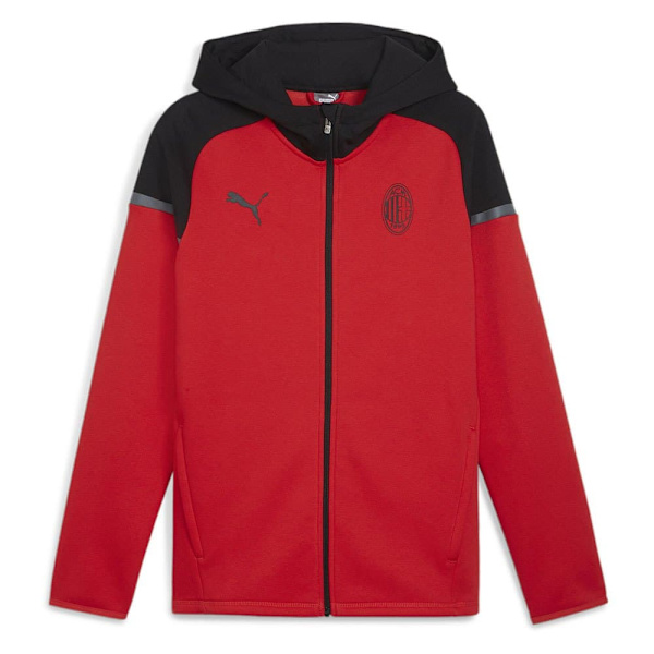 Puma Sweatshirt Med Full Dragkedja Acm Casuals Röd S Man