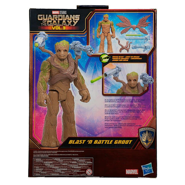 Avengers Blast N Battle Figur Groot Grönt