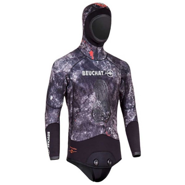 Beuchat Spearfishing Jakke Trigoblack 7 Mm Flerfarvet S