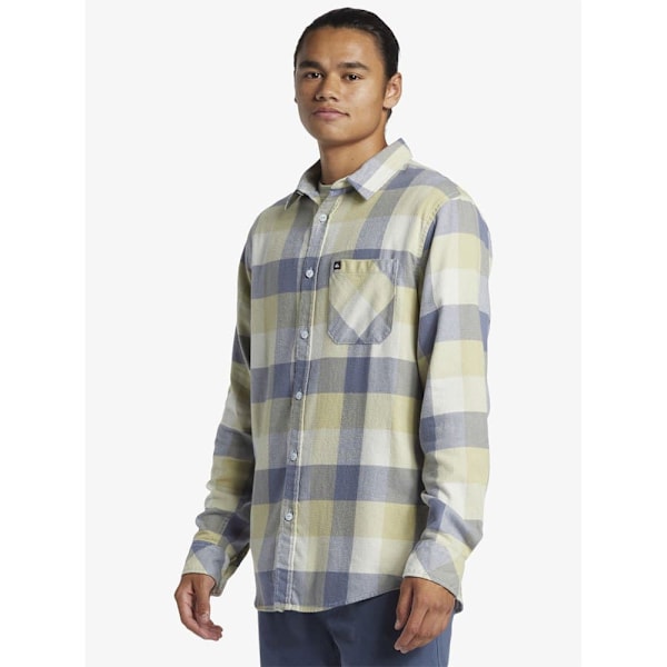 Quiksilver Classic Flanss Skjorta Med Långa ärmar Flerfärgad S Man