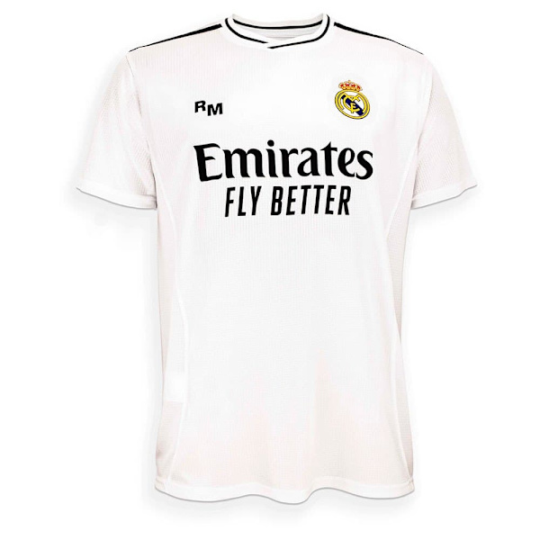 Real Madrid Mbappe 24/25 Lyhythihainen T-paita Kotiin  L