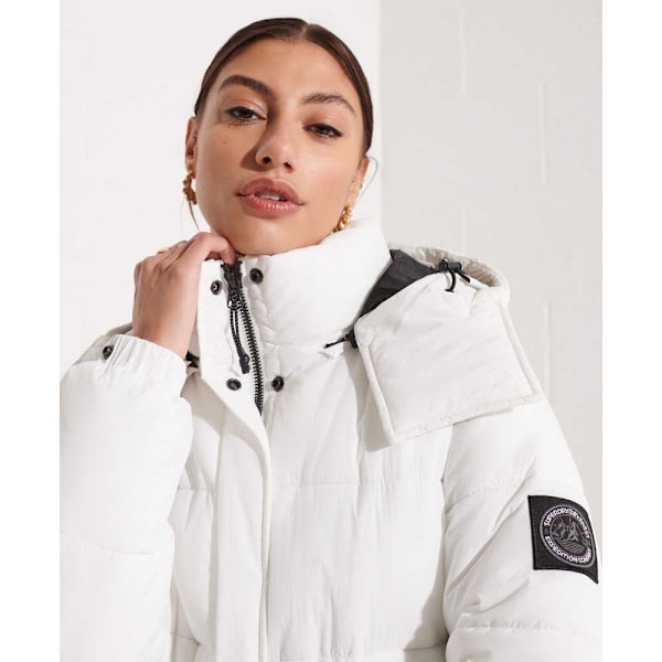 Superdry Jakke Expedition Cocoon Hvid XS Kvinde