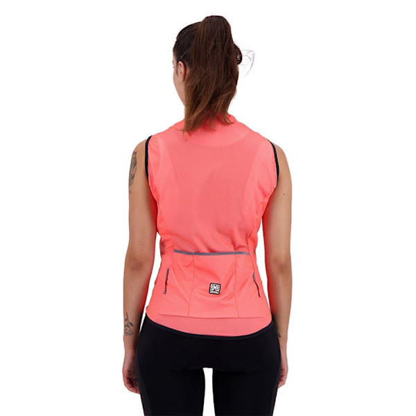 Santini Gilet Nebula Oranssi L Nainen