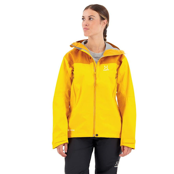 Haglofs Takki Roc Flash Goretex Keltainen L Nainen