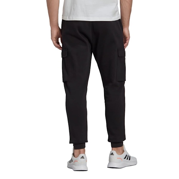 Adidas Housut Essentials Regular Tapered Cargo Joggers Musta M / Regular Mies