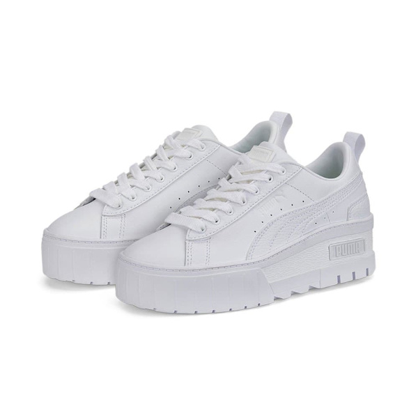 Puma Trænere Mayze Wedge Hvid EU 40 Kvinde