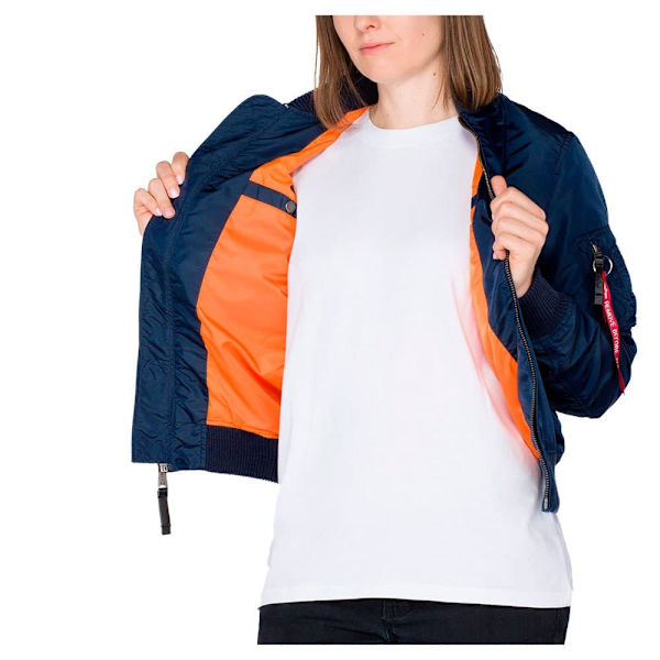 Alpha Industries Ma-1 Tt Jacka Blå XS Kvinna