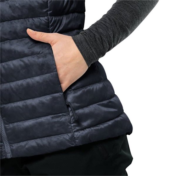 Jack Wolfskin Pilvi Down Vest Blå XL Kvinde