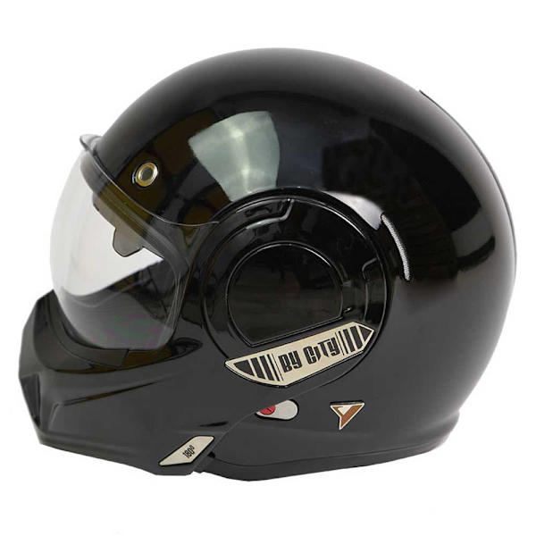 By City Modulaarinen Kypärä 180 Tech R.22.06 Musta L