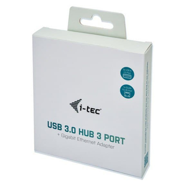 I-tec U3metalg3hub Svart