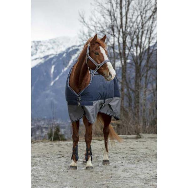 Equitheme Fodrad Valdeltagande Matta Polar Tyrex 600 D Blå 140-100 cm