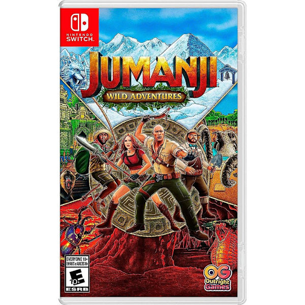 Bandai Namco Vilda äventyr Switch Jumanji Flerfärgad PAL