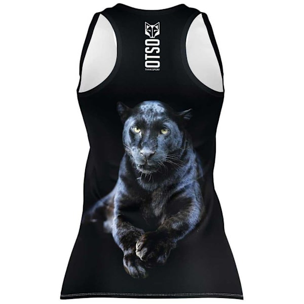Otso Ærmeløs T-shirt Singlet Sort XS Kvinde