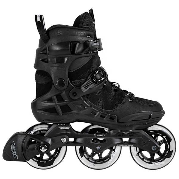 Powerslide Linjassa Luistimet Phuzion Argon 100 Musta EU 46