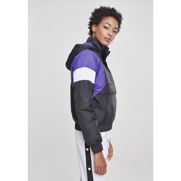 Urban Classics 3-tone Polstret Parka Sort S Kvinde
