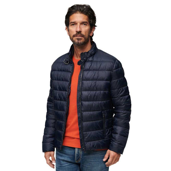 Superdry M5011851a Jakke Blå XL Mand