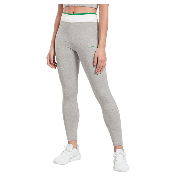 Reebok Strumpbyxor Identity Cotton Grå S Kvinna