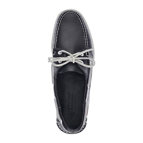 Sebago Nautisk Docksides Portland Leather Blå EU 41 1/2 Man
